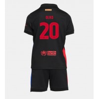 Barcelona Dani Olmo #20 Gostujuci Dres za djecu 2024-25 Kratak Rukav (+ Kratke hlače)